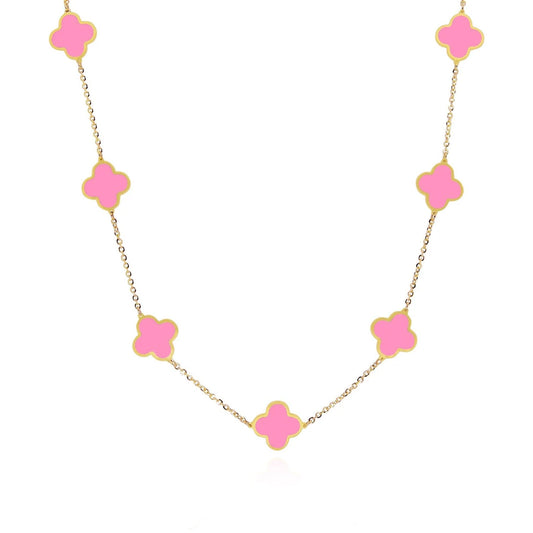 The Lovery Small Clover Necklace